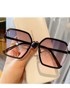 Black frame grey powder
