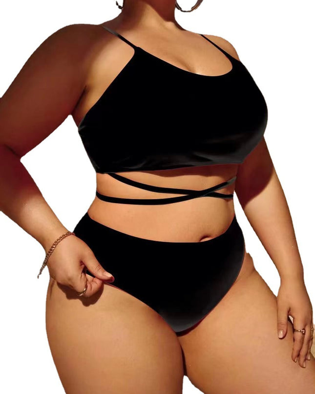 High Waist Bikini Swimsuit Female