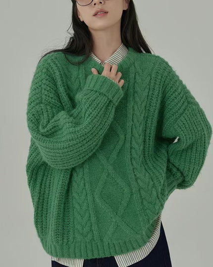Loose And Lazy Style Soft Glutinous Sweater For Women