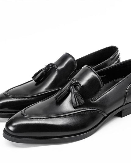 Business Casual Tassel Leather Shoes Men