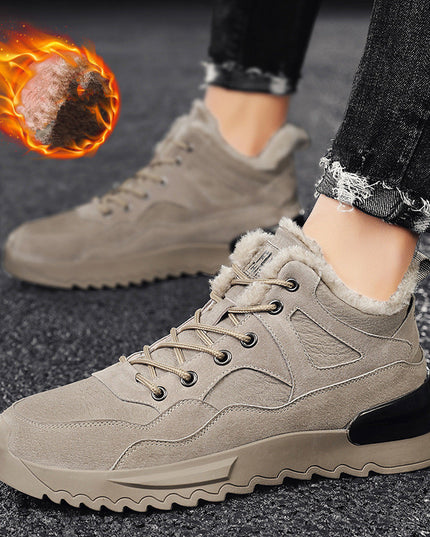 Plus Velvet High-top Warmth And Leisure All-match Snow Boots
