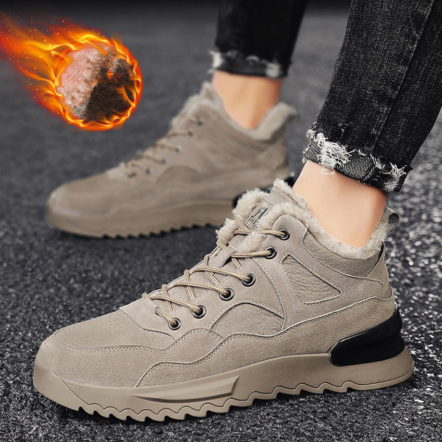 Plus Velvet High-top Warmth And Leisure All-match Snow Boots