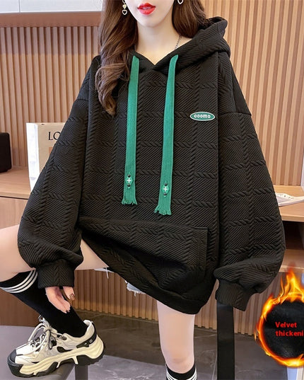 Hooded Sweater Women's Autumn And Winter Korean Style Loose