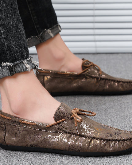 New men's casual leather shoes
