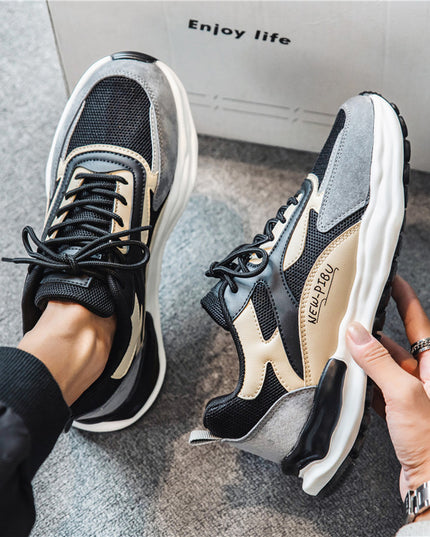 Men's Fleece Sports Casual Cotton Shoes