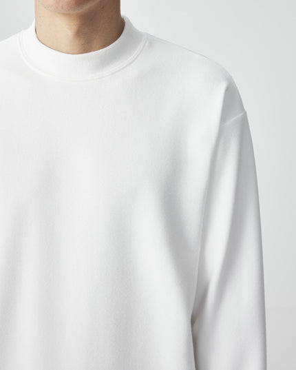 Half-high Collar Long Sleeves T-shirt Men