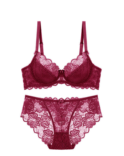 Lace bra suit