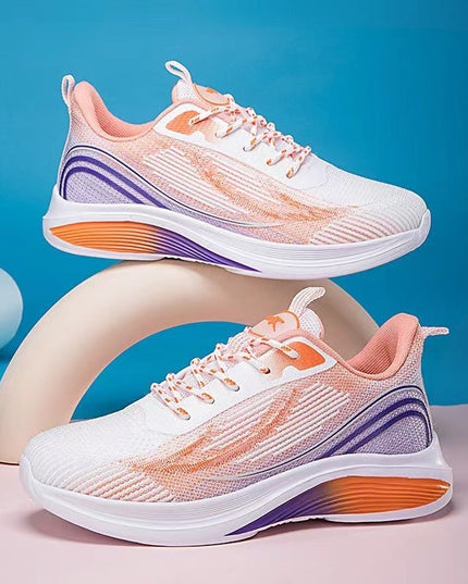 Mesh Round Head Lightweight Soft Sole Sneaker