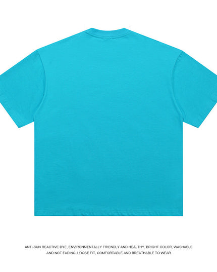T-shirt Men's Loose Solid Color Bottoming Shirt