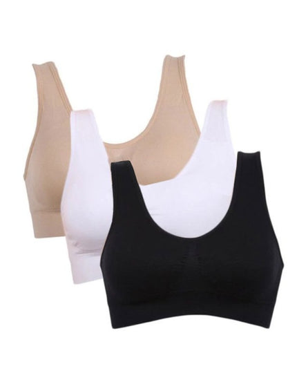 Underwear Women's Bra, Vest-Style No Rim Sports Thin Bra