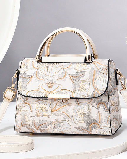 Chinese Style Printed Trendy Women's Shoulder Messenger Bag