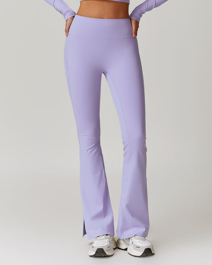 Skinny Peach Hip Raise Yoga Pants Running Sports Bell-bottom Pants
