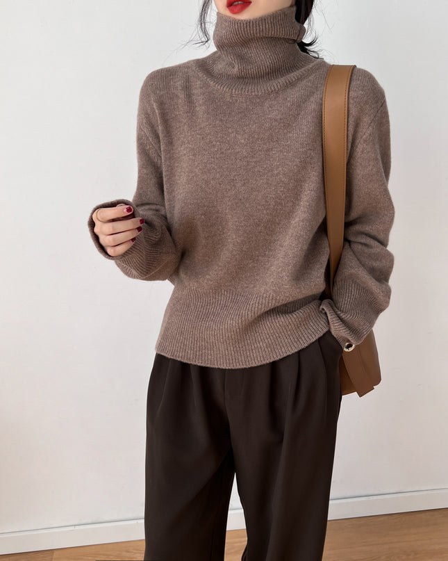 Loose Comfortable Retro Inner Wear Women's Sweater