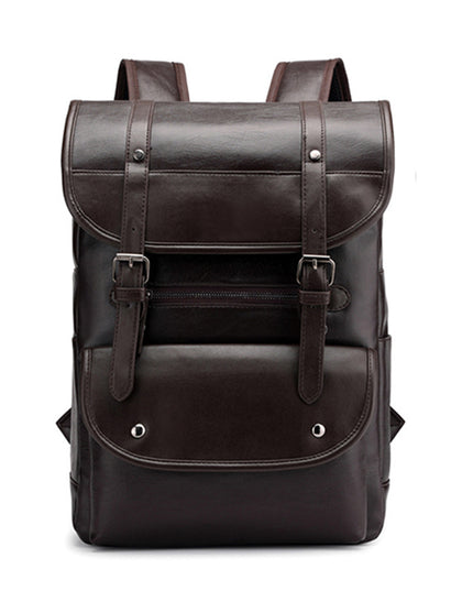 Retro men's business computer travel backpack