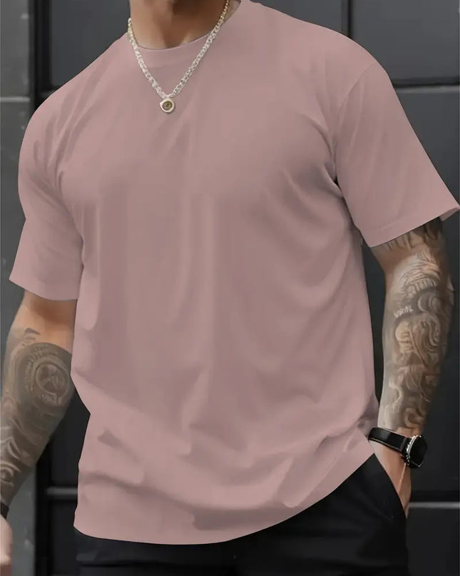 3D Digital Printing Printed Loose Short Sleeve Round Neck T-shirt