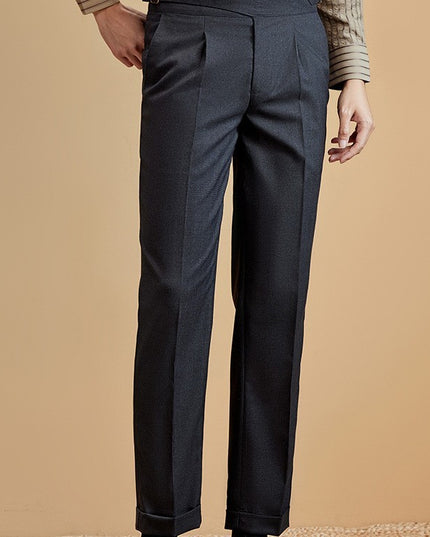 Men's Casual Straight-leg Suit Pants