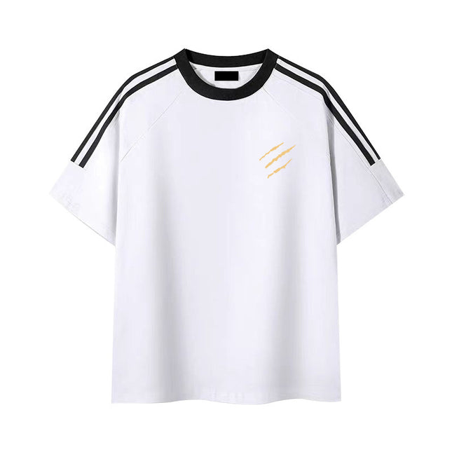 Heavy Cotton Men's And Women's Loose Short Sleeve