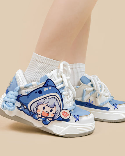 Shark Bread Shoes Women's Platform Sports And Leisure