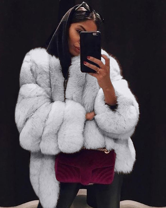 Artificial Fur Coat Jacket
