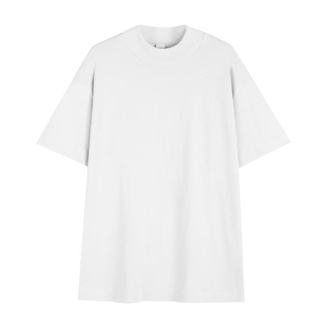 Cotton Large Drop-shoulder Work Clothes Short Sleeve