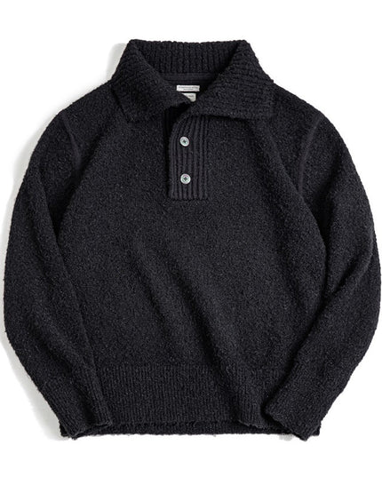Lapel Thermal Head Cover Thick Sweater Men