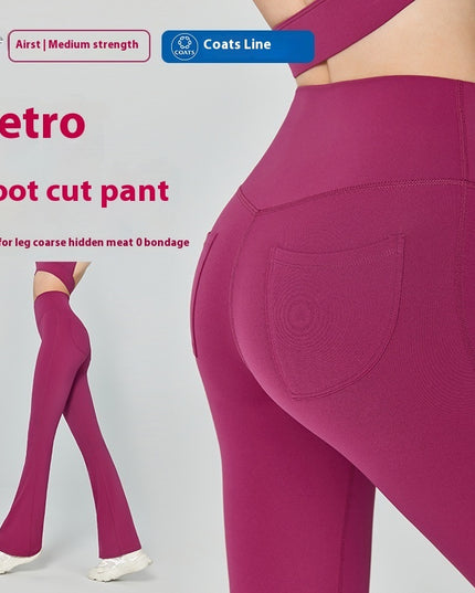 Casual Outdoor Tight Yoga High Waist Hip Lift Fitness Trousers