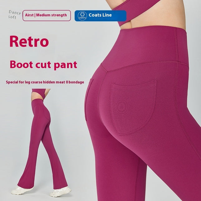 Casual Outdoor Tight Yoga High Waist Hip Lift Fitness Trousers