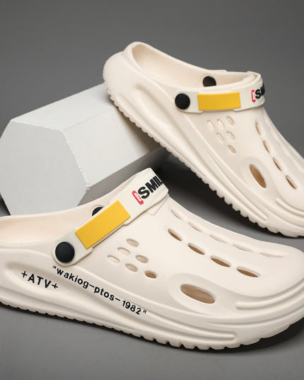 Hole Shoes Men's Indoor And Outdoor Wear