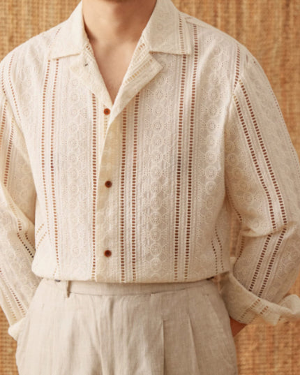 Cotton Long-sleeved Shirt Fashion Shirt