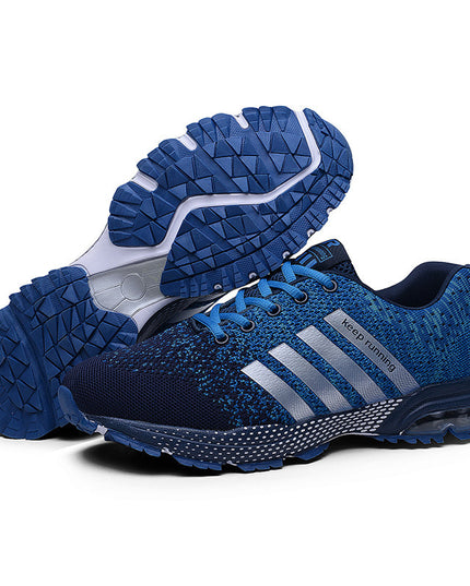 Best selling couple sports shoes breathable mesh outdoor men and women running shoes sports shoes fitness jogging shoes men