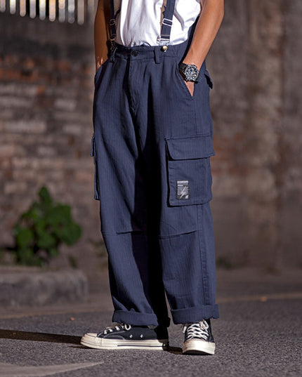 Men's Fashion And Comfort Loose Fit Overalls