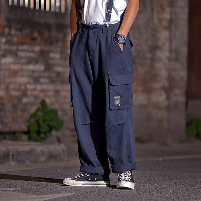 Men's Fashion And Comfort Loose Fit Overalls