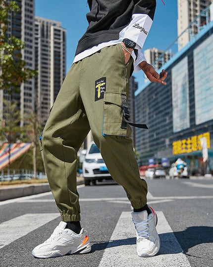Men's workwear cropped pants