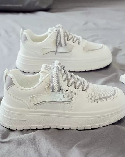 Platform White Shoes Minority All-match Running Leisure Sneakers