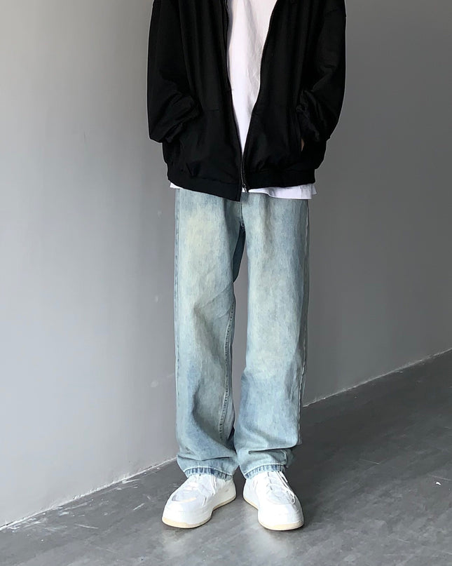 Wide-leg Jeans Men And Women