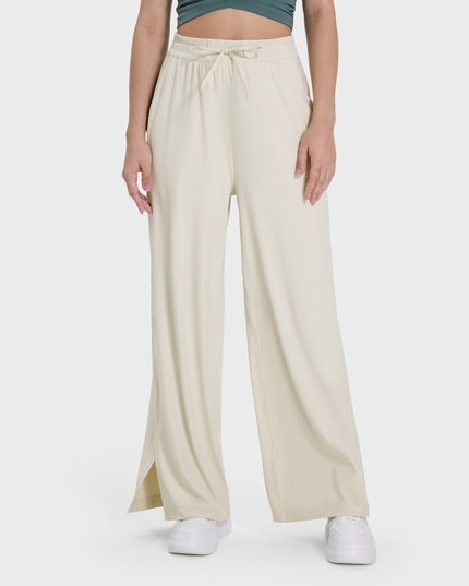 Loose Yoga Pants Side Pocket Leisure