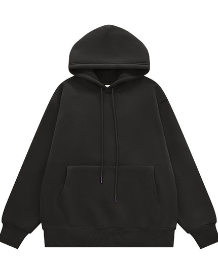Fleece-lined Thick Hooded 10 Color Fleece Sweater Sweatpants