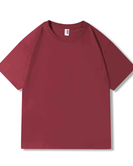 210g Combed Cotton Tight Siro Spinning Cotton T-shirt
