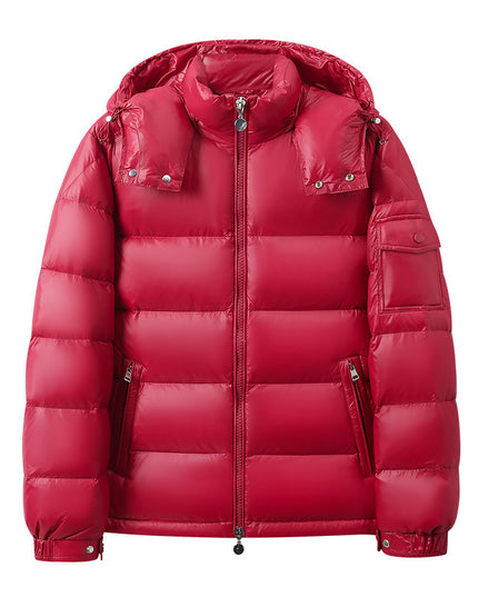 Men's Hooded Trend Fashionable Warm Jacket | Lightweight Duck Down Winter Coat