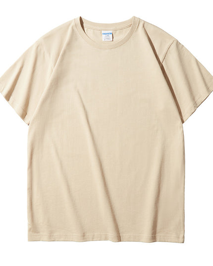 Double Yarn Combed Cotton 210g Blank Light Board T-shirt