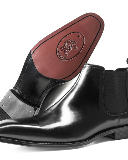 Men Plus Velvet Warm Leather British Style Martin Boots