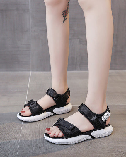 Outer Wear Beach Shoes, Flat-bottomed Non-slip All-match