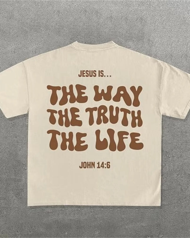 Men's Printed Short-sleeved T-shirt