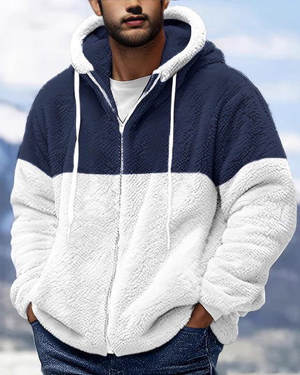 Men's Double-sided Fleece Thermal Jacket