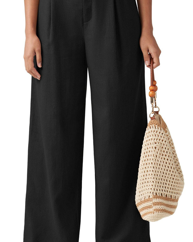 Loose Casual And Comfortable Pocket Straight-leg Pants