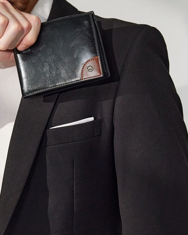 Multi-functional Rfid Anti-theft Swiping High Sense Men's Wallet