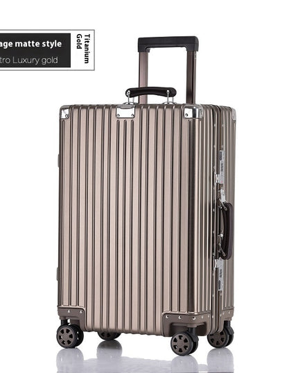 Password Aluminum Frame 20-inch Aluminum Magnesium Luggage