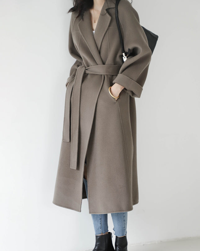 Fashion Loose Cool Woolen Coat Women