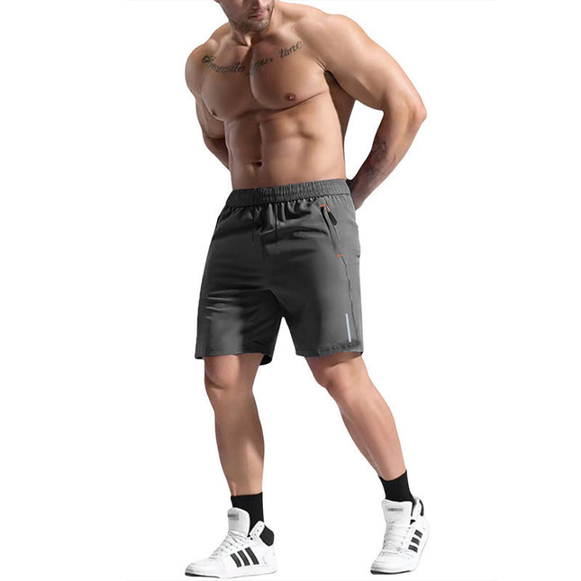 European Size Men's Shorts Elastic Waist Summer Sports