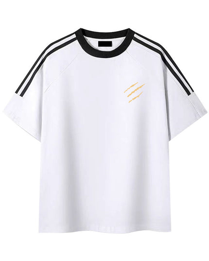 Heavy Cotton Men's And Women's Loose Short Sleeve